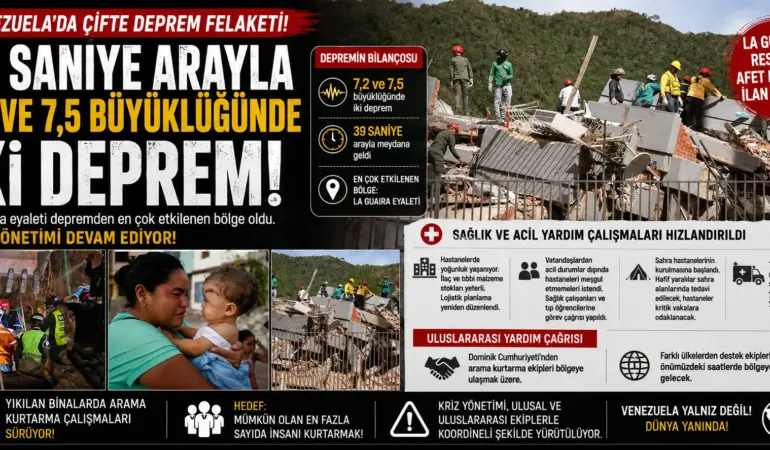 Venezuela’da deprem felaketi: Can kaybı 235’e yükseldi