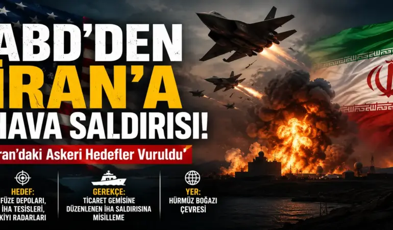 Hürmüz’de Gerilim Patladı! ABD’den İran’a Misilleme