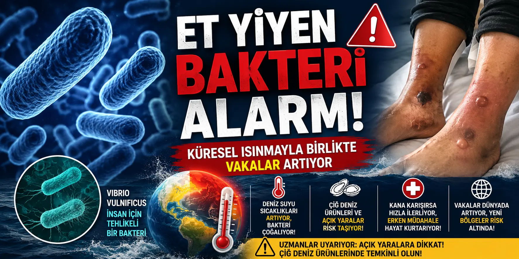 Küresel Sağlık Tehdidi Büyüyor! Denizlerde Gizli Katil Hızla Yayılıyor