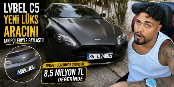 Lvbel C5’ten Güç Gösterisi! Yeni Lüks Aracıyla Şov Yaptı