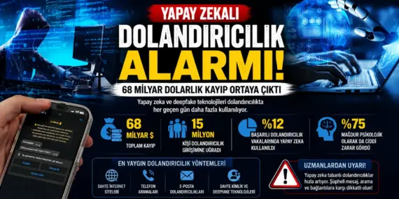 Siber Dünyada Şok! Yapay Zeka Dolandırıcılığı Küresel Ekonomiyi Sarsıyor