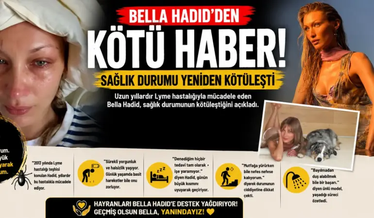 Endişe Büyüyor! Bella Hadid’in Sağlık Durumu Kritikleşti