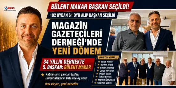 MGD’DE BÜLENT MAKAR DÖNEMİ BAŞLADI: “BU DERNEK HEPİMİZİN”
