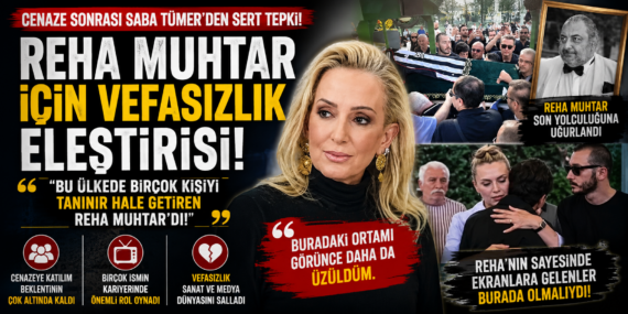 Reha Muhtar Töreninde Vefa Tartışması: Saba Tümer Sert Konuştu