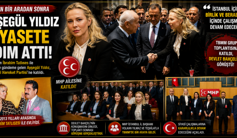 İbrahim Tatlıses’in eski eşi siyasete adım attı: TBMM’de ortaya çıktı