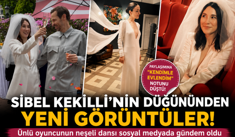 Sibel Kekilli’nin düğün dansı sosyal medyayı salladı