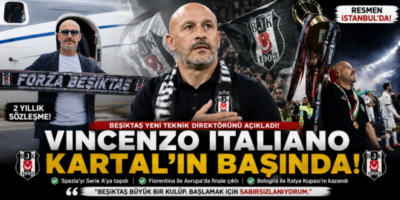 Beşiktaş’tan Vincenzo Italiano bombası: Resmi açıklama geldi