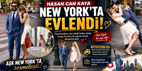 Komedyen Hasan Can Kaya, Duygu Karabaş ile Dünyaevine Girdi