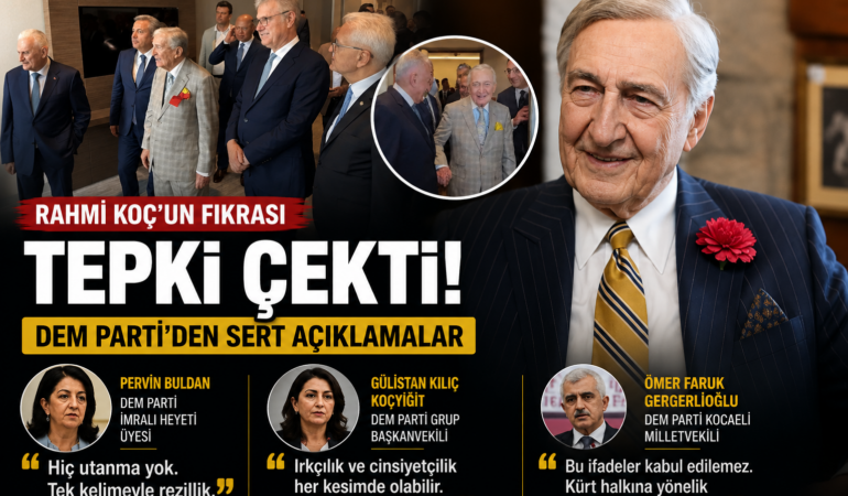 Rahmi Koç’un Anlattığı Fıkraya Siyasetten Tepki Yağdı