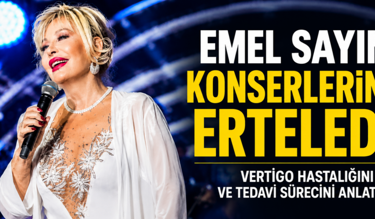 Emel Sayın’dan Sağlık Açıklaması: Konserler Ertelendi