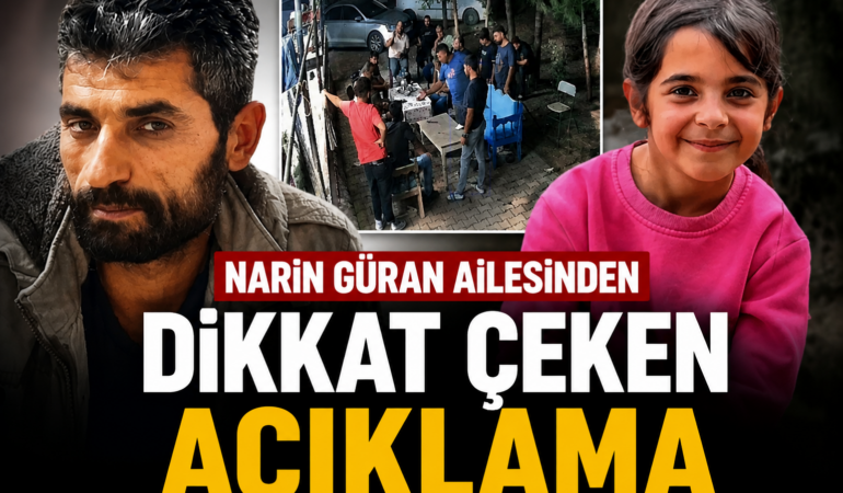 Diyarbakır’daki olay sonrası Narin Güran ailesi sessizliğini bozdu