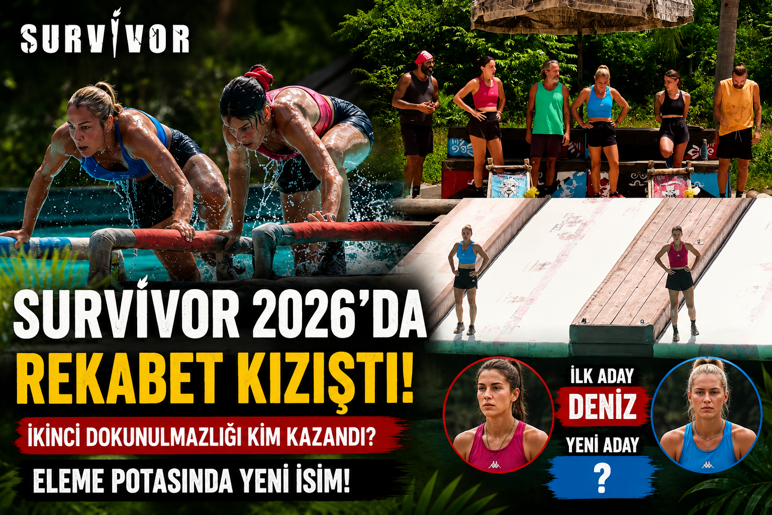 Survivor’da Bireysel Dokunulmazlık Heyecanı: Kazanan İsim Belli Oldu