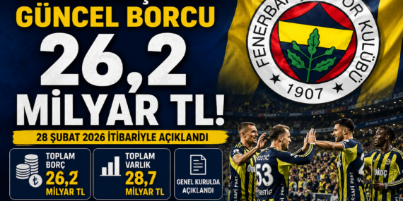 Fenerbahçe’nin Borcu Dudak Uçuklattı: Rakamlar Açıklandı