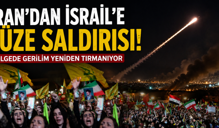 İsrail’de alarm durumu: İran füzeleri sonrası sirenler çaldı