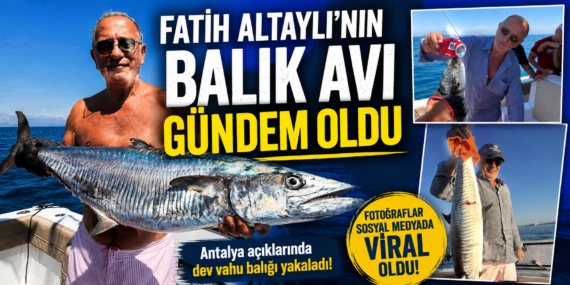 Fatih Altaylı’nın balık avı paylaşımı sosyal medyada gündem oldu