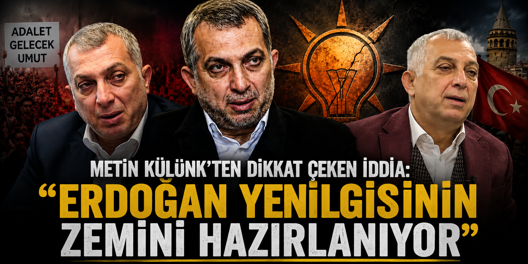 Metin Külünk’ten gündemi sarsan açıklamalar