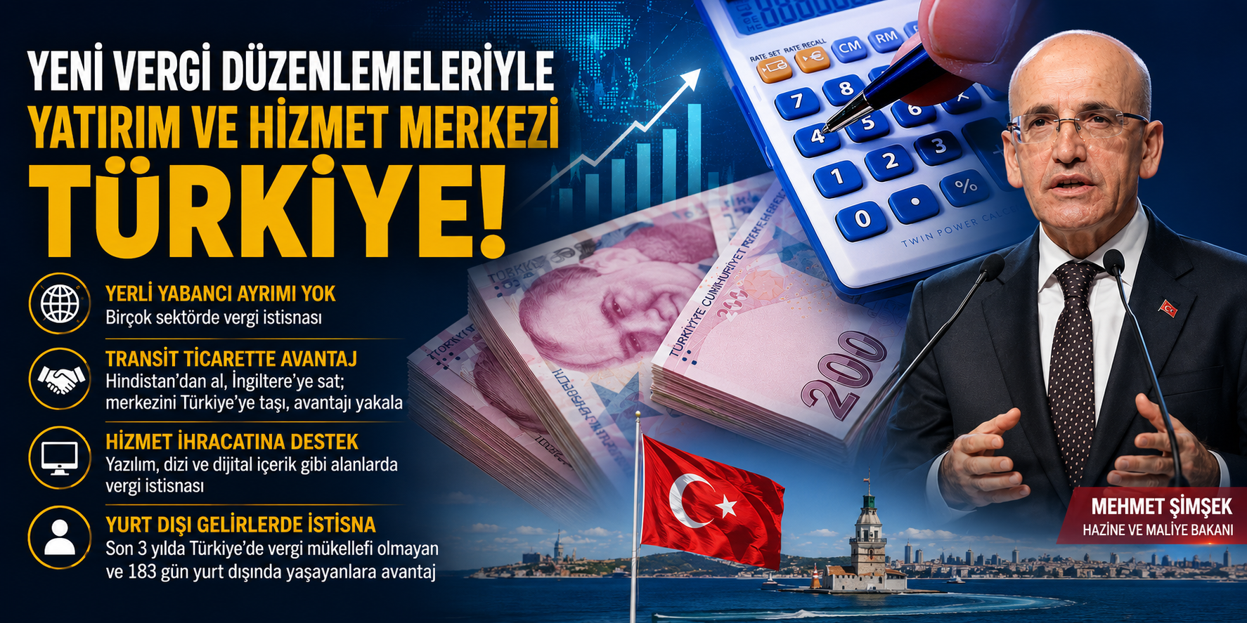 Yeni vergi düzenlemesi açıklandı: Şimşek detayları paylaştı