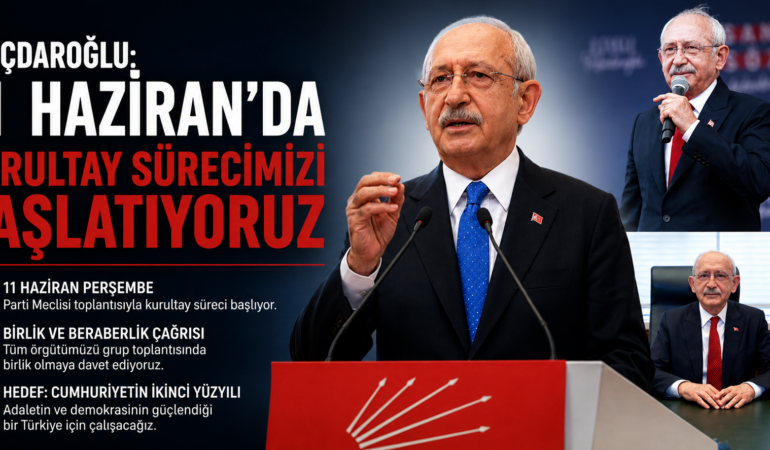 Kılıçdaroğlu’ndan kritik açıklama: Kurultay süreci başlatılıyor