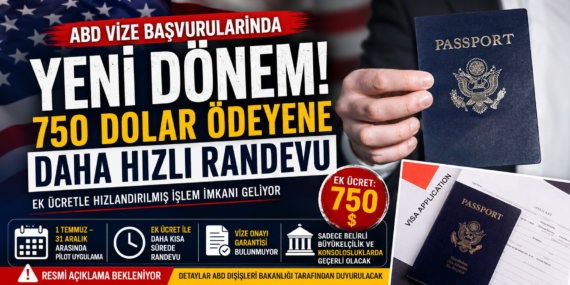 Parayı veren randevuyu kapacak: ABD vizesinde yeni iddia