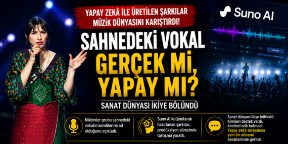 Suno ile üretilen şarkılar krizi büyüyor: Müzik dünyası ikiye bölündü