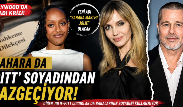 Brad Pitt–Angelina Jolie Çocuklarında Soyadı Krizi Derinleşiyor