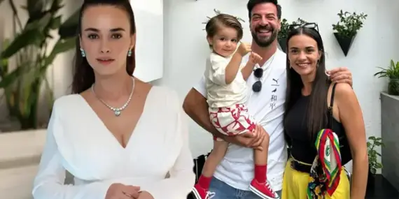 Hande Soral ve İsmail Demirci Oğulları İçin Kutlama Düzenledi