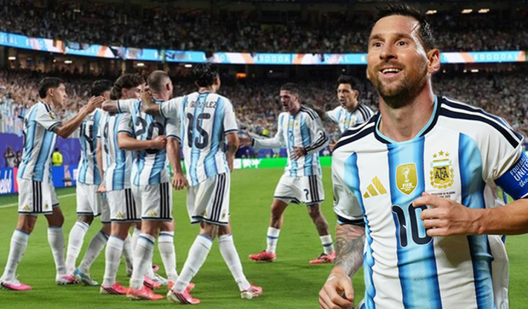 Arjantin’den gol yağmuru: Messi’nin şovu Cezayir’i yıktı