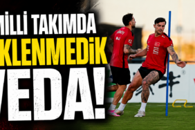 MİLLİ TAKIM VEDA