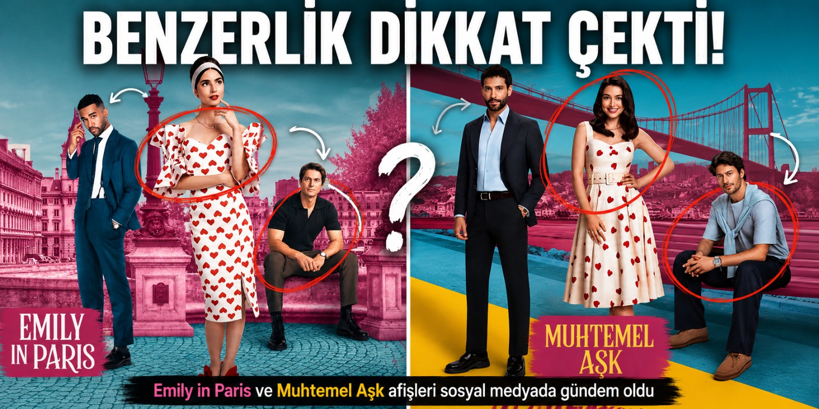Muhtemel Aşk’ın afişi sosyal medyada gündem oldu