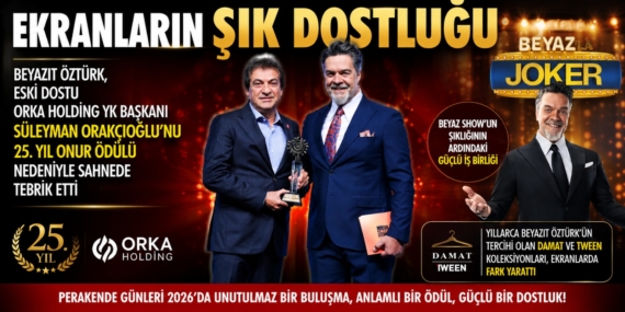 EKRANLARIN ŞIK DOSTLUĞU: BEYAZIT ÖZTÜRK’TEN SÜLEYMAN ORAKÇIOĞLU’NA ANLAMLI TEBRİK