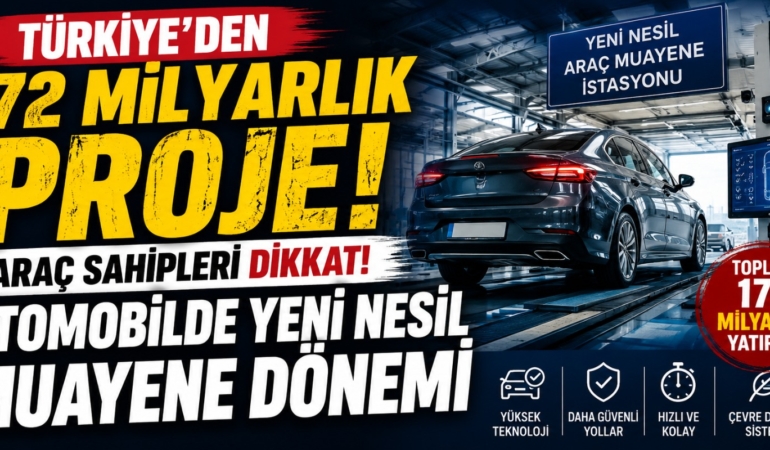 OTOMOBİLDE YENİ NESİL MUAYENE DÖNEMİ