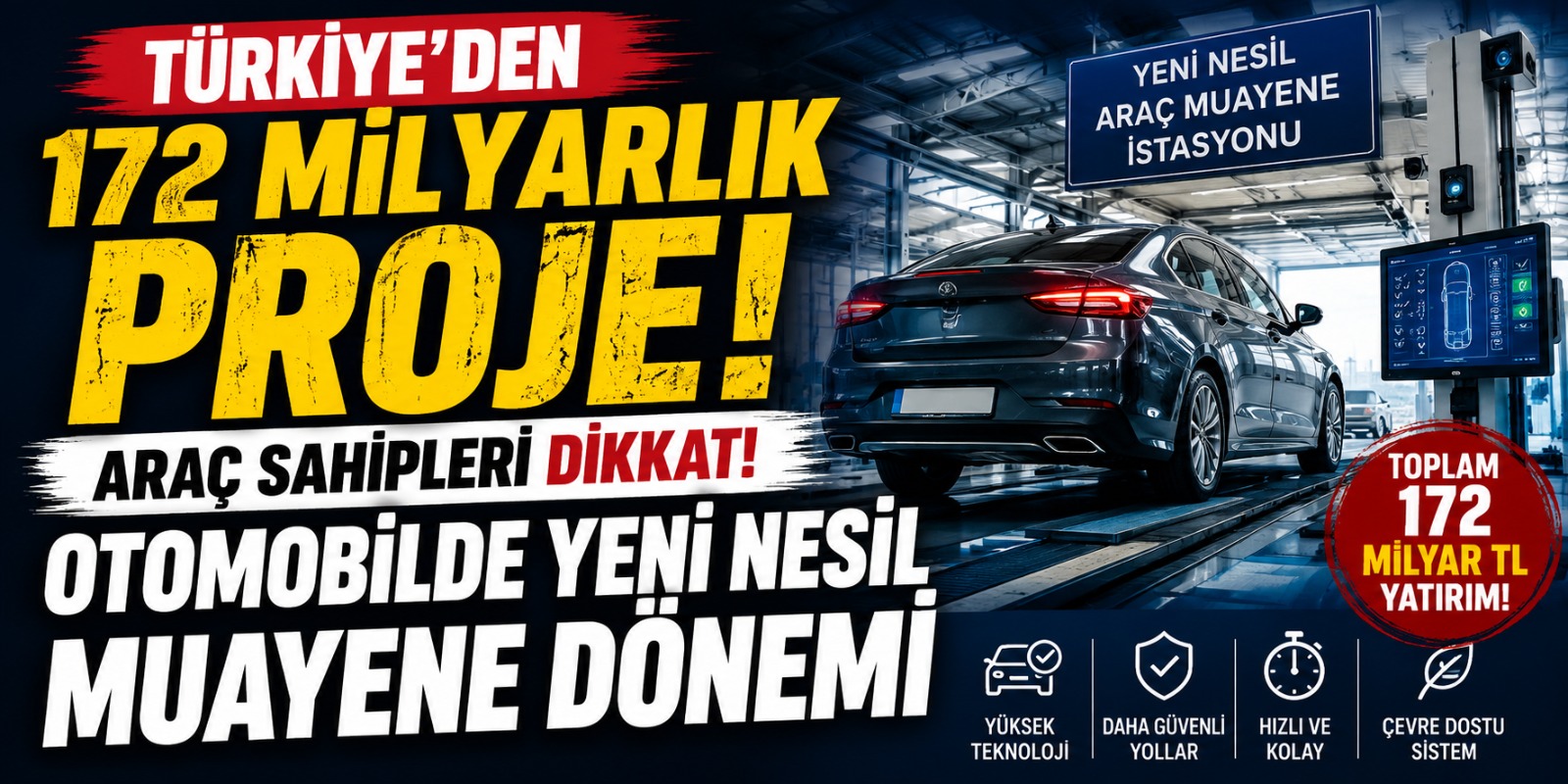 OTOMOBİLDE YENİ NESİL MUAYENE DÖNEMİ