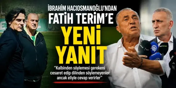 Hacıosmanoğlu’ndan Fatih Terim’e Sert Yanıt