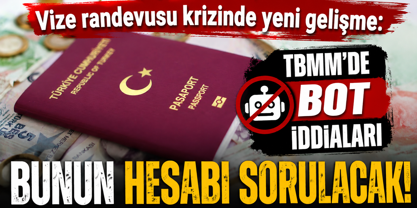 Vize randevusu krizinde yeni gelişme: TBMM’de bot iddiaları