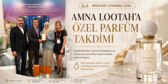 AMNA LOOTAH’A ÖZEL PARFÜM TAKDİMİ