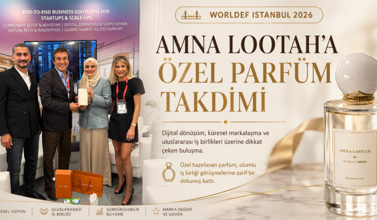 AMNA LOOTAH’A ÖZEL PARFÜM TAKDİMİ