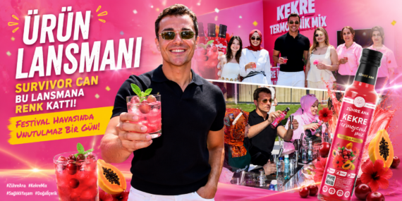 Festival gibi lansman. Moderatör Cemal Can
