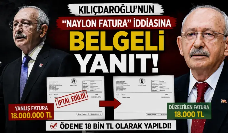 CHP’de Fatura Krizi Büyüyor! Kılıçdaroğlu’na Sert Cevap