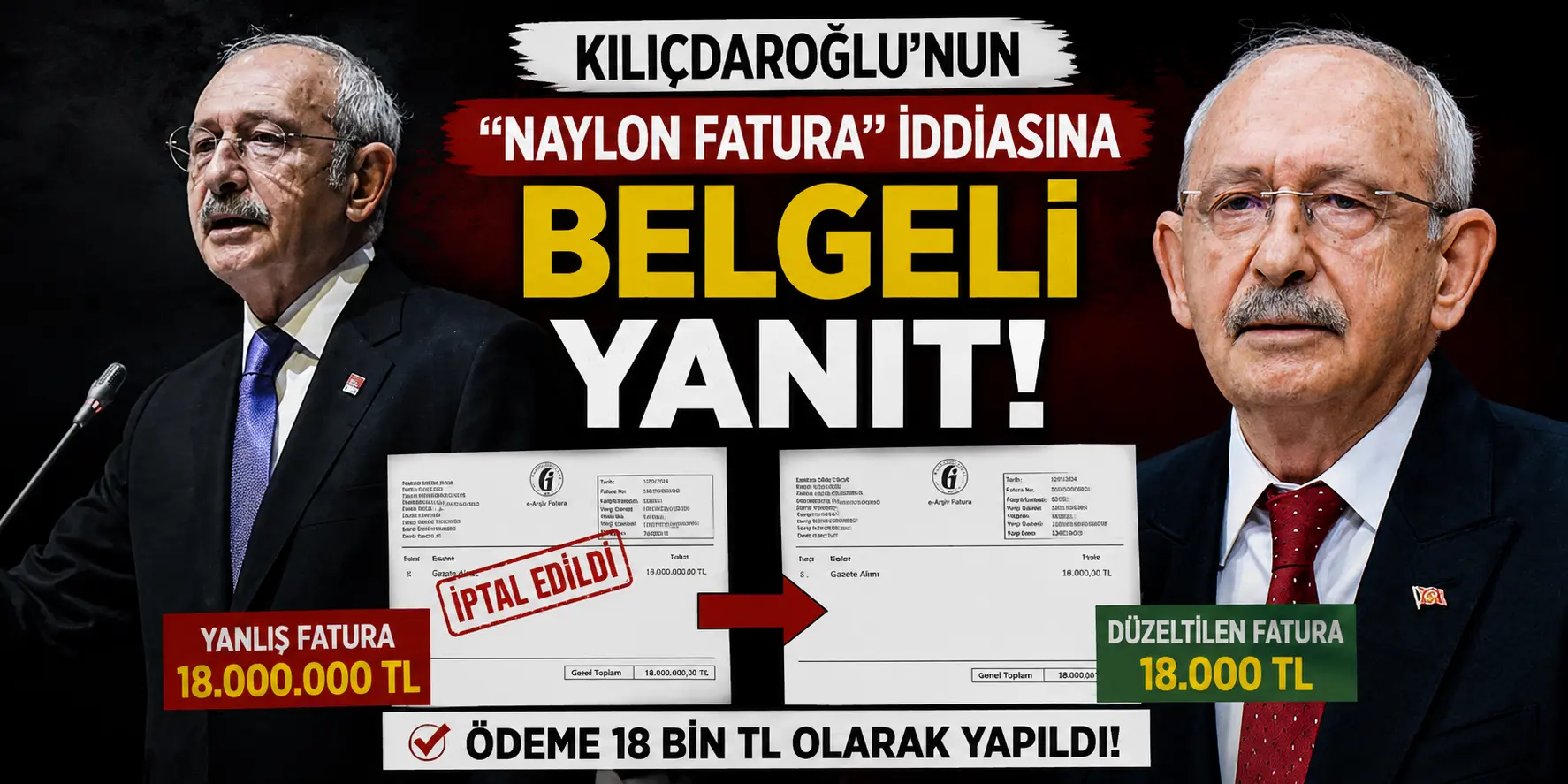 CHP’de Fatura Krizi Büyüyor! Kılıçdaroğlu’na Sert Cevap