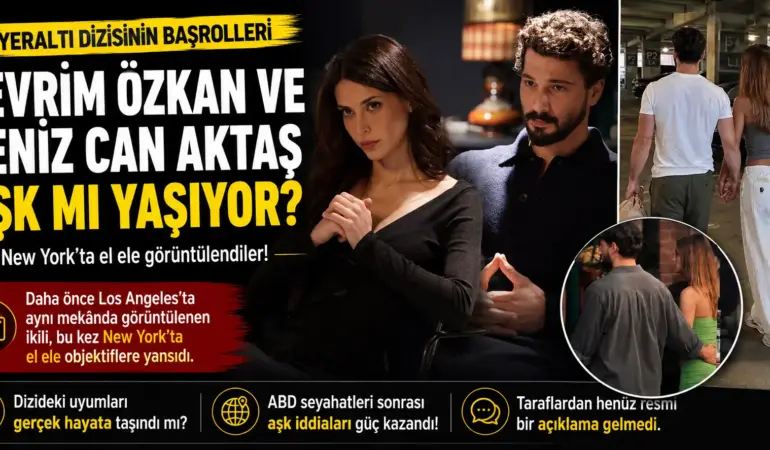 Devrim Özkan ve Deniz Can Aktaş’tan Sürpriz Aşk İddiası