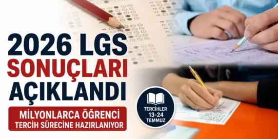 LGS Sonuçları Açıklandı! Milyonlarca Öğrencinin Bekleyişi Sona Erdi