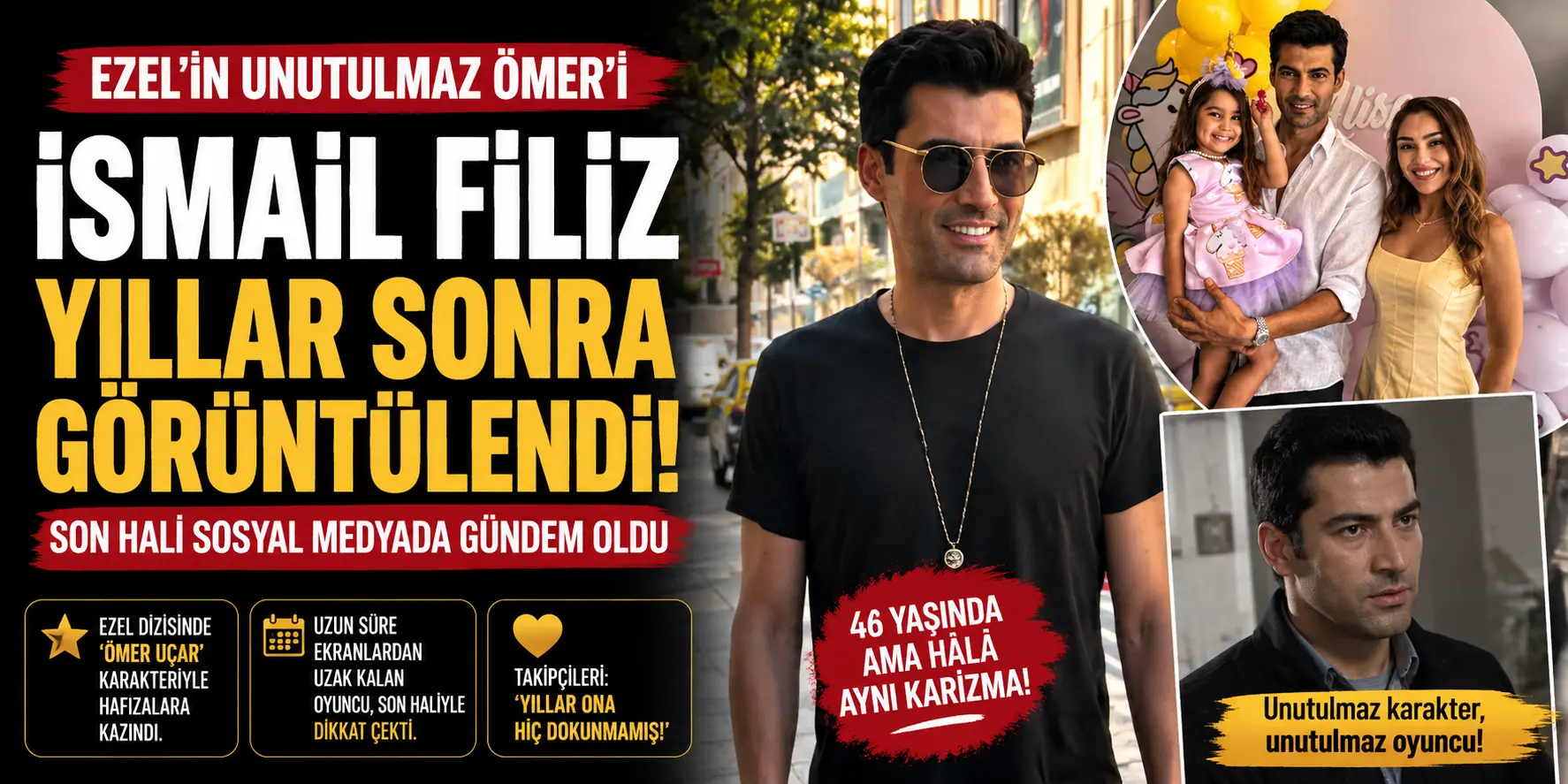 Ezel Hayranlarını Heyecanlandıran Görüntü! İsmail Filiz Yıllara Meydan Okudu