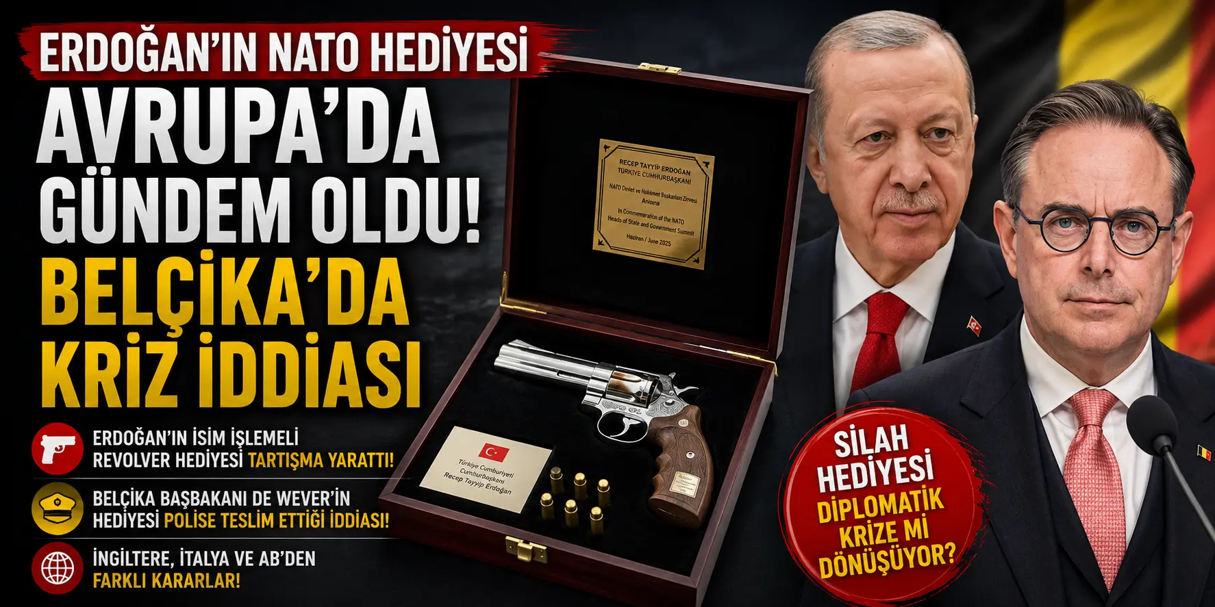NATO Hediyesi Gündemden Düşmüyor! Bu Kez Belçika’da Olay Oldu
