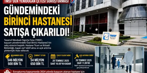 TMSF’den Kritik Hamle! Yenidoğan Çetesi Dosyasındaki Hastane Satışa Çıktı
