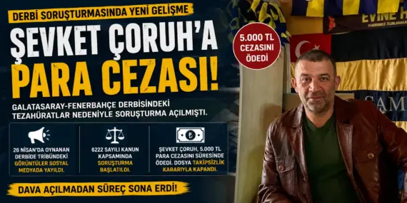Derbideki Görüntüler Gündem Olmuştu! Şevket Çoruh Hakkında Yeni Gelişme