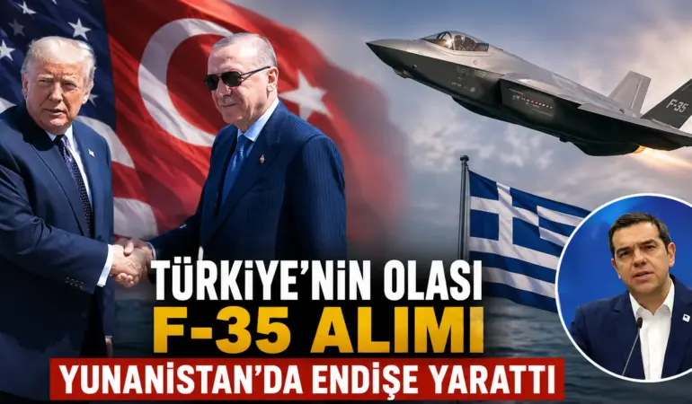 Trump’ın F-35 Mesajı Atina’da Alarm Zillerini Çaldırdı