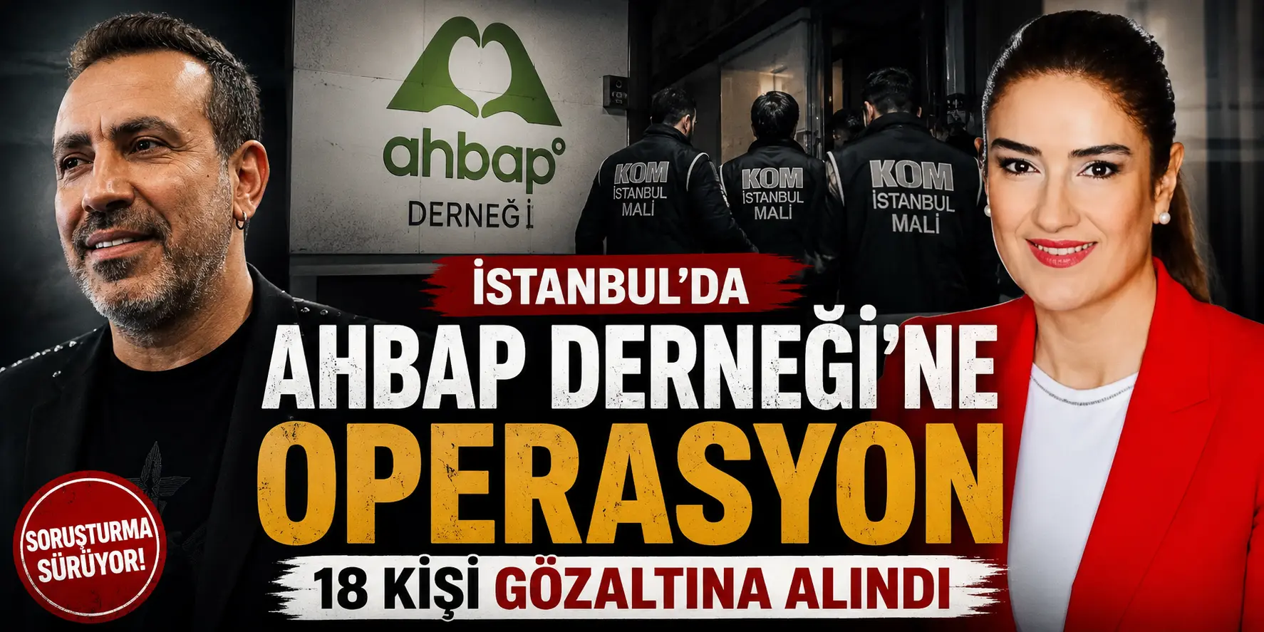 İstanbul’da Ahbap Operasyonu: MASAK Raporları Sonrası 18 Gözaltı