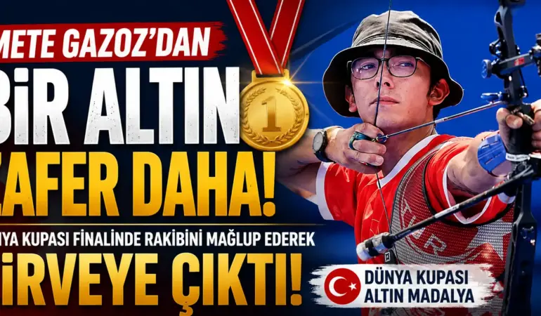 Bir Kez Daha Zirvede! Mete Gazoz Dünya Kupası’nın Şampiyonu Oldu