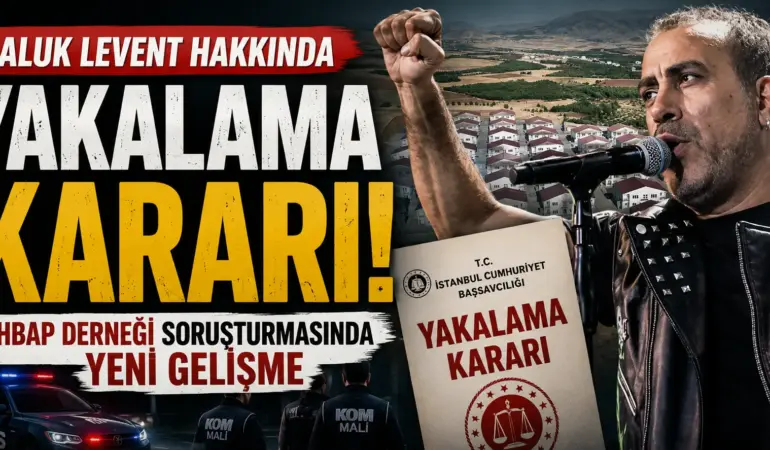 Ahbap Soruşturmasında Flaş Gelişme! Haluk Levent Gözaltına Alındı