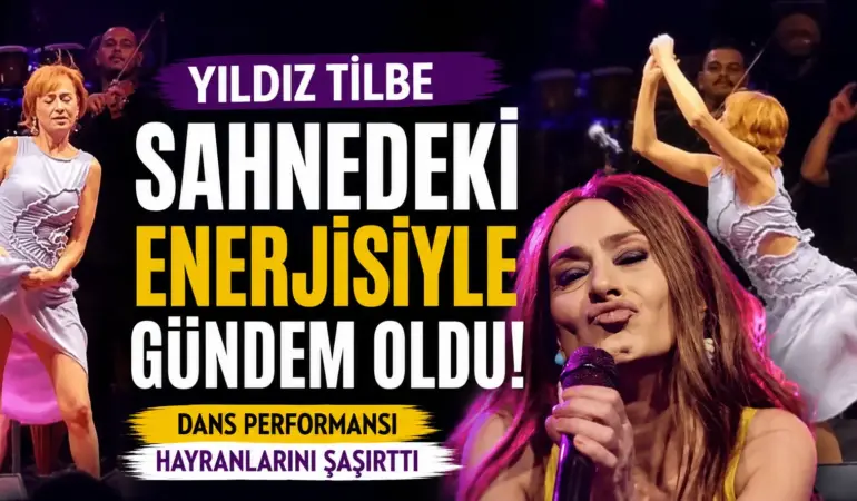 Yıldız Tilbe Sahneyi Salladı! Dansı Sosyal Medyada Gündem Oldu